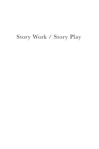 Imagen de portada: Story Work/Story Play 9781666743906