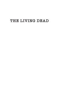 Cover image: The Living Dead 9781666744026