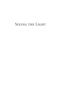 Imagen de portada: Seeing the Light 9781666753233