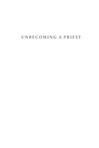 表紙画像: Unbecoming a Priest 9781666754810