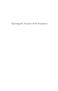 صورة الغلاف: Opening the Treasure of the Scriptures 9781666754964