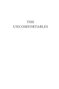 Cover image: The Uncomfortables 9781666758023