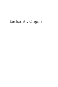 Imagen de portada: Eucharistic Origins, Revised Edition 9781666758177