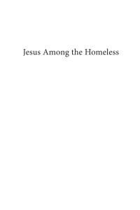 صورة الغلاف: Jesus Among the Homeless 9781666758887