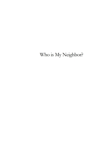 Cover image: Who Is My Neighbor? 9781666759006