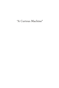 Cover image: “A Curious Machine” 9781666762594