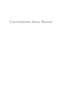 Cover image: Conversations about Heaven 9781666762686