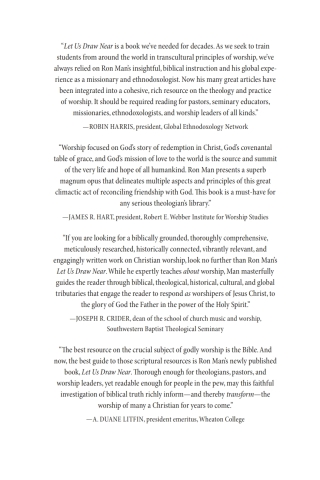 Cover image: Let Us Draw Near 9781666762778