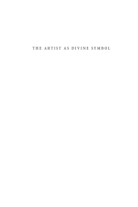 Cover image: The Artist as Divine Symbol 9781666763072