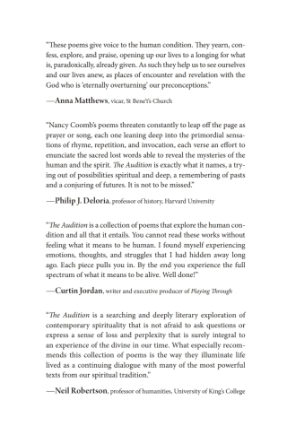 Imagen de portada: The Audition 9781666763911