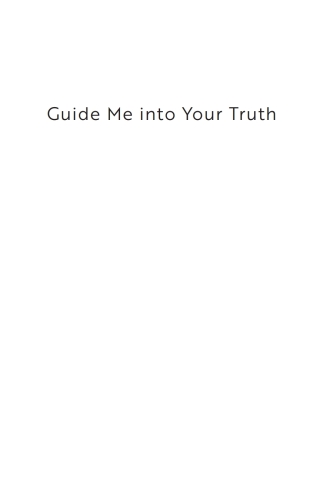 Cover image: Guide Me into Your Truth 9781666766677