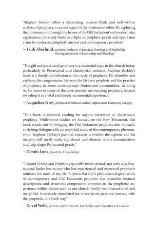Imagen de portada: Pentecostal Prophets 9781666768022