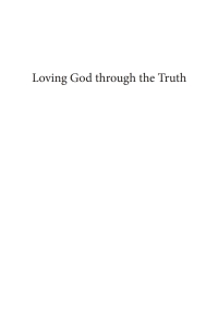 Cover image: Loving God through the Truth, Second Edition 9781666769500