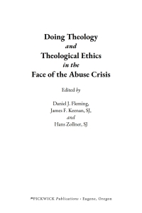 Imagen de portada: Doing Theology and Theological Ethics in the Face of the Abuse Crisis 9781666770094