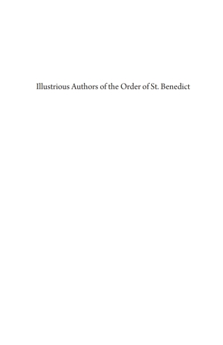 Cover image: Illustrious Authors of the Order of St. Benedict 9781666770834