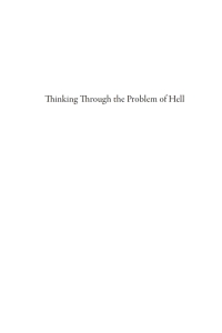 Titelbild: Thinking Through the Problem of Hell 9781666771435