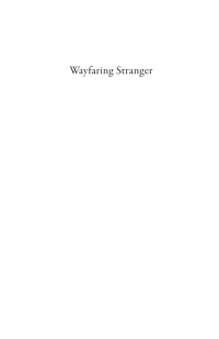 Titelbild: Wayfaring Stranger 9781666772036