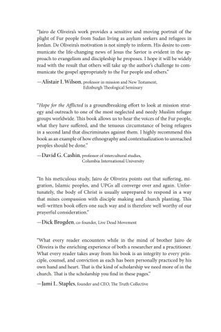 表紙画像: Hope for the Afflicted 9781666773620