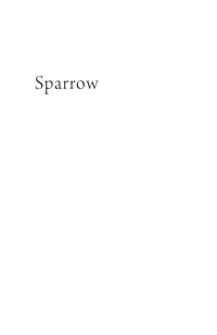 表紙画像: Sparrow 9781666777055