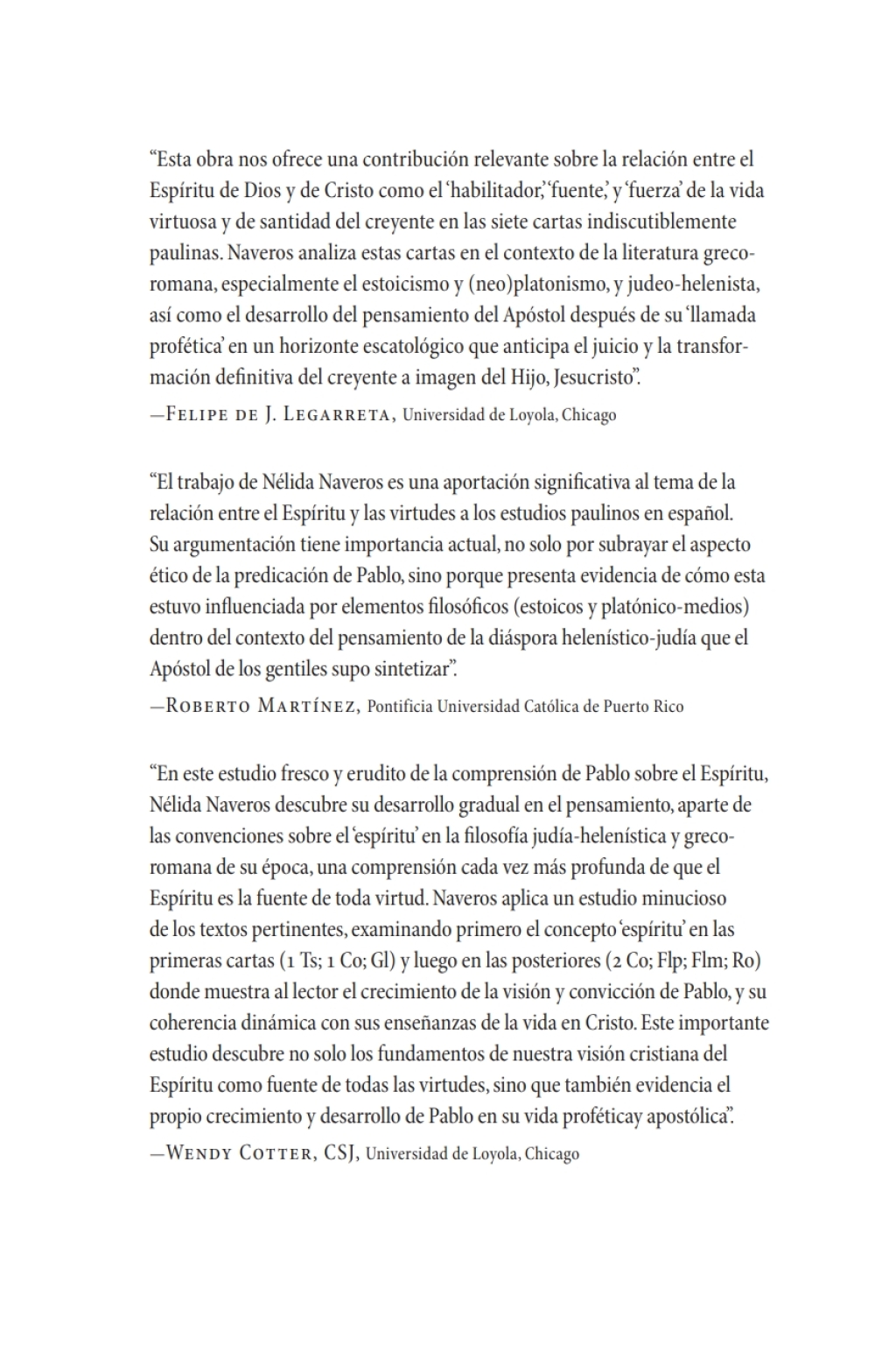 San Pablo el EspÃ­ritu y las Virtudes (eBook)