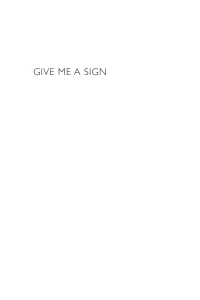 صورة الغلاف: Give Me a Sign 9781666777642