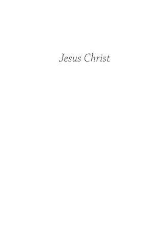 Cover image: Jesus Christ 9781666780567