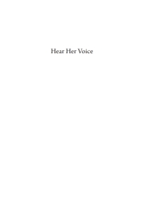 Imagen de portada: Hear Her Voice 9781666780949