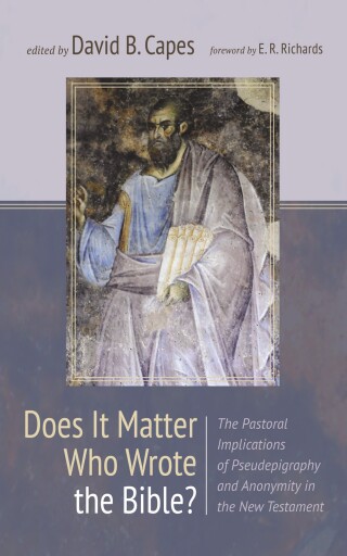 Cover image: Does It Matter Who Wrote the Bible? 9781666782615