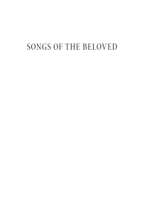 Cover image: Songs of the Beloved 9781666784305