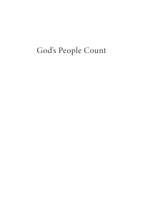 Imagen de portada: God’s People Count 9781666784633