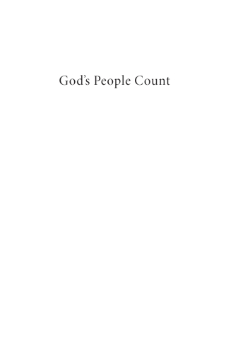 Cover image: God’s People Count 9781666784633