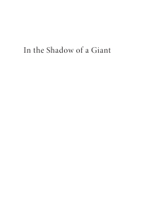 Cover image: In the Shadow of a Giant 9781666785357