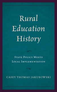 Omslagafbeelding: Rural Education History 9781666929935