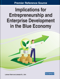 Omslagafbeelding: Implications for Entrepreneurship and Enterprise Development in the Blue Economy 9781668433935
