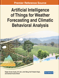 Omslagafbeelding: Artificial Intelligence of Things for Weather Forecasting and Climatic Behavioral Analysis 9781668439814