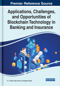 Omslagafbeelding: Applications, Challenges, and Opportunities of Blockchain Technology in Banking and Insurance 9781668441336