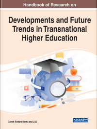 Omslagafbeelding: Handbook of Research on Developments and Future Trends in Transnational Higher Education 9781668452264