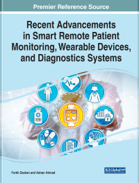 Imagen de portada: Recent Advancements in Smart Remote Patient Monitoring, Wearable Devices, and Diagnostics Systems 9781668464342