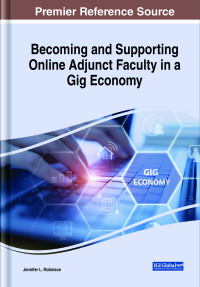 Cover image: Becoming and Supporting Online Adjunct Faculty in a Gig Economy 9781668477762