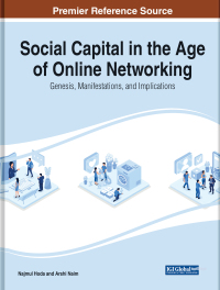 Imagen de portada: Social Capital in the Age of Online Networking: Genesis, Manifestations, and Implications 9781668489536