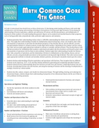 Imagen de portada: Math Common Core 4th Grade (Speedy Study Guide) 9781680321449