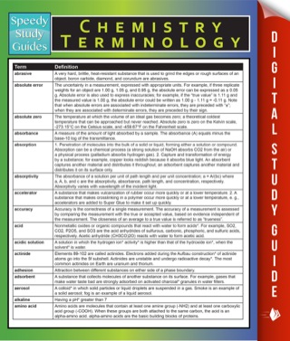 Cover image: Chemistry Terminology 9781680321678