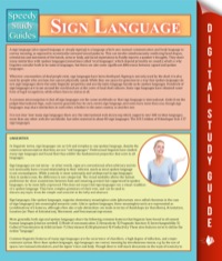 Cover image: Sign Language 9781680321869