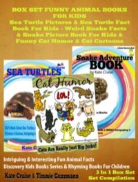 صورة الغلاف: Sea Turtle Pictures & Sea Turtle Fact Book For Kids - Weird Snake Facts & Snake Picture Book For Kids & Cat Humor