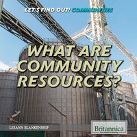 Imagen de portada: What Are Community Resources? 1st edition 9781680487190