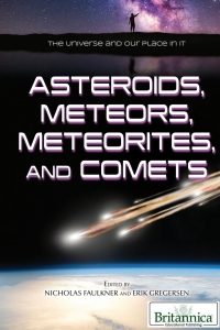 Cover image: Asteroids, Meteors, Meteorites, and Comets 1st edition 9781680488746