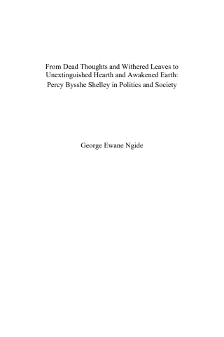 Cover image: From Dead Thoughts and Withered Leaves To Unextinguished Hearth and Awakened Earth 9781680533170