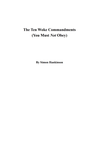 表紙画像: The Ten Woke Commandments – 9781680533620