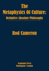 Imagen de portada: The Metaphysics of Culture 9781680537604