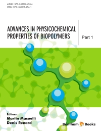 Cover image: Advances in Physicochemical Properties of Biopolymers (Part 1) 1st edition 9781681084541